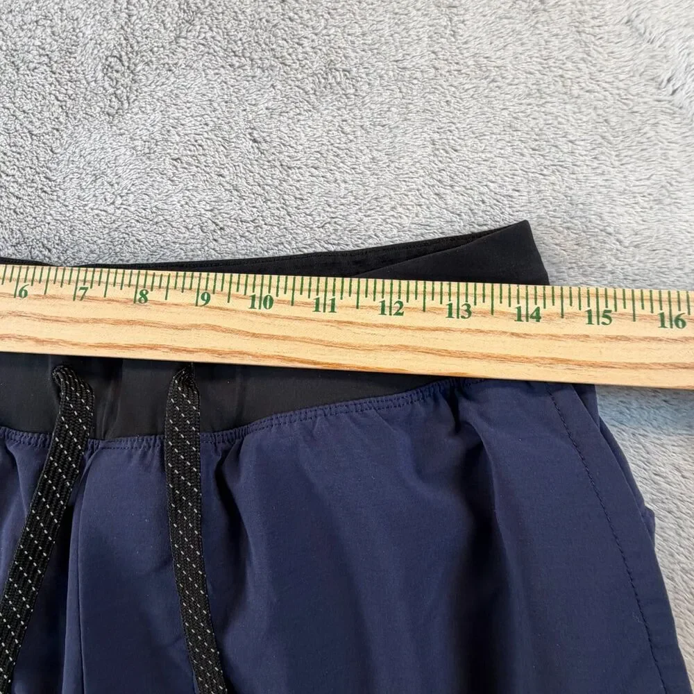Fabletics Shorts Men’s Small Navy Drawstring Athletic 9